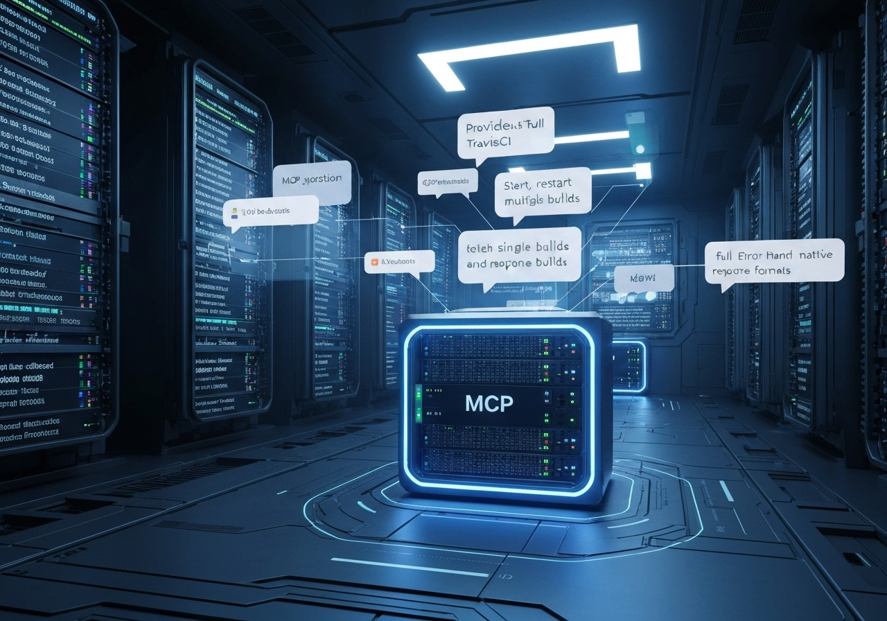 ИИ агент: Управление сборками TravisCI через AI-интерфейс