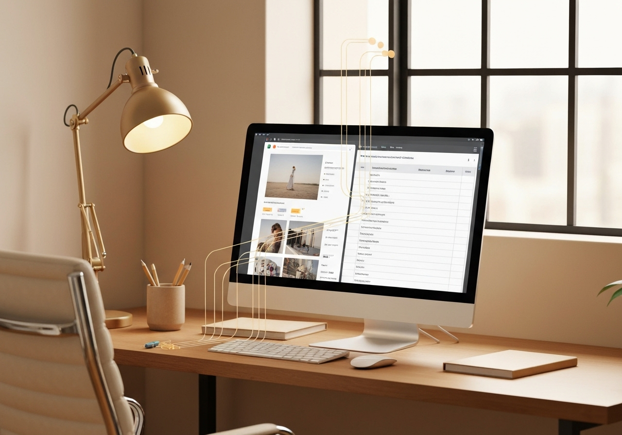 ИИ агент: Извлечение информации о товарах из скриншотов сайтов в Google Sheets