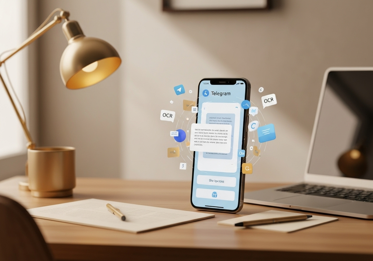 ИИ агент: Извлечение текста из изображений через Telegram