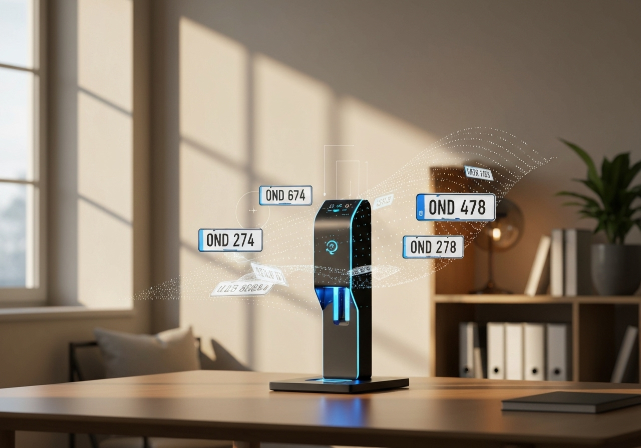 ИИ агент: Извлечение номера авто с фото, загруженного через форму