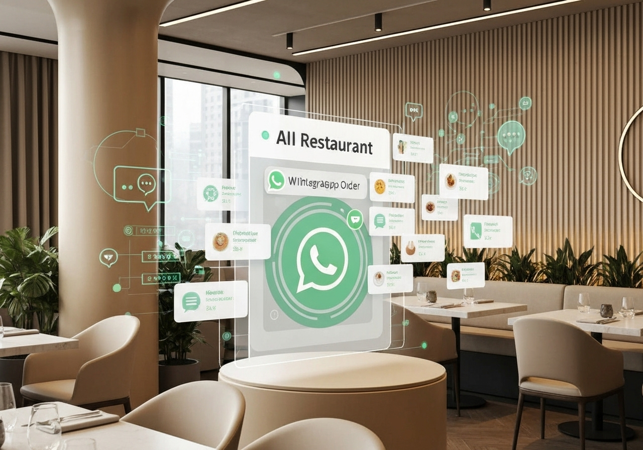 ИИ агент: Управление заказами и меню ресторана через WhatsApp на базе Google Gemini