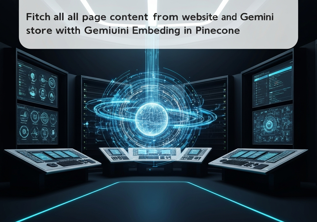 ИИ агент: Извлечение и индексирование контента сайта для интеллектуального поиска