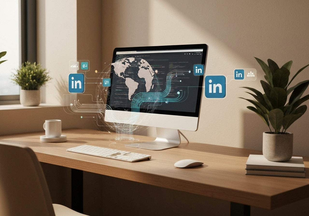 ИИ агент: Поиск официальной страницы компании в LinkedIn по домену