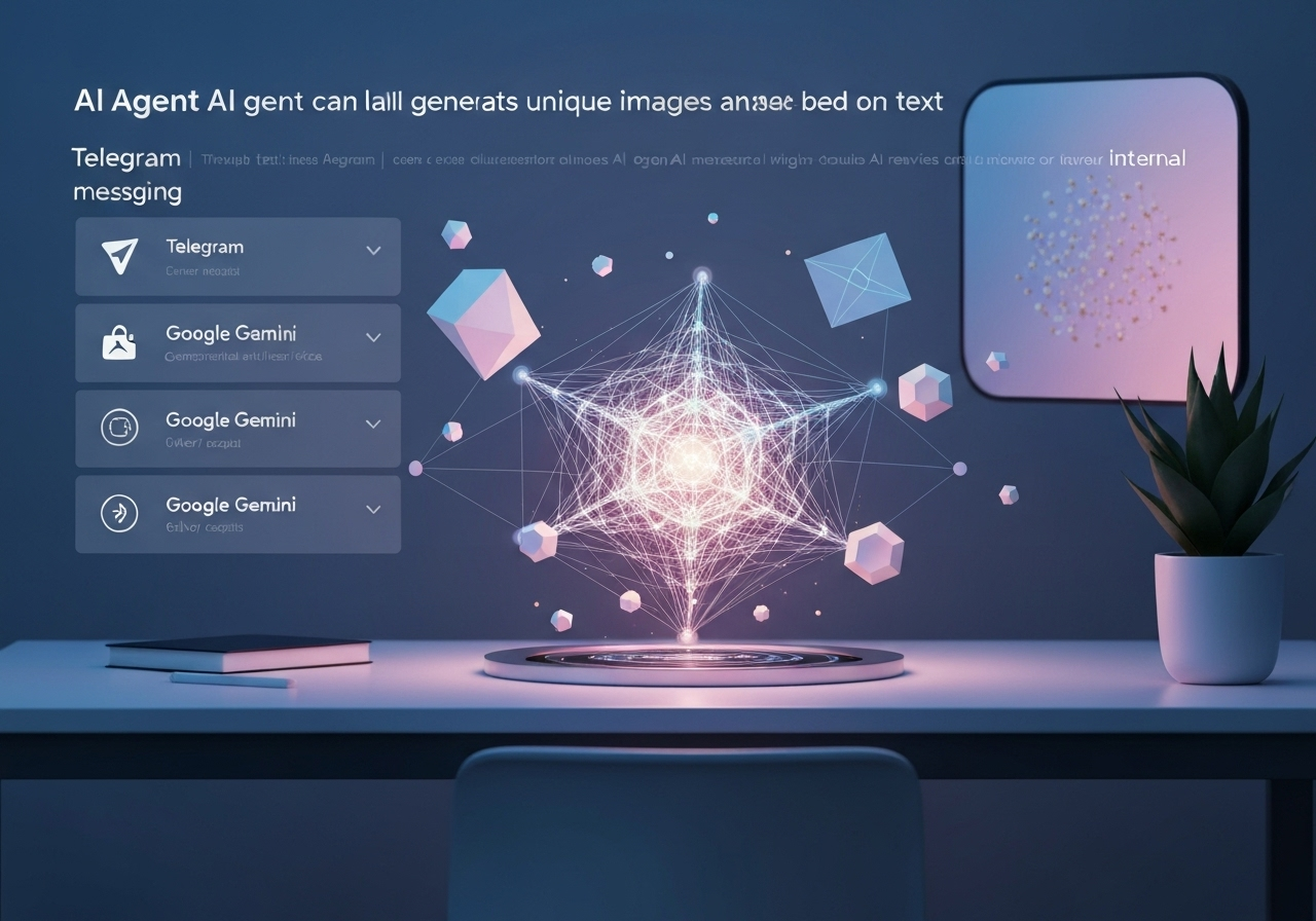 ИИ агент: Создание уникальных изображений по текстовым запросам через чат
