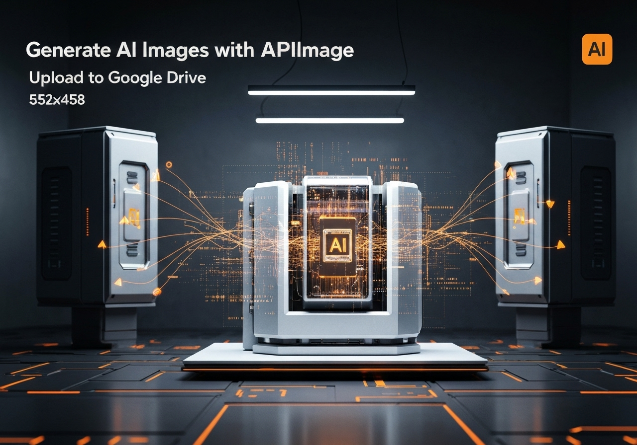 ИИ агент: Генерация и сохранение AI-изображений в Google Диск