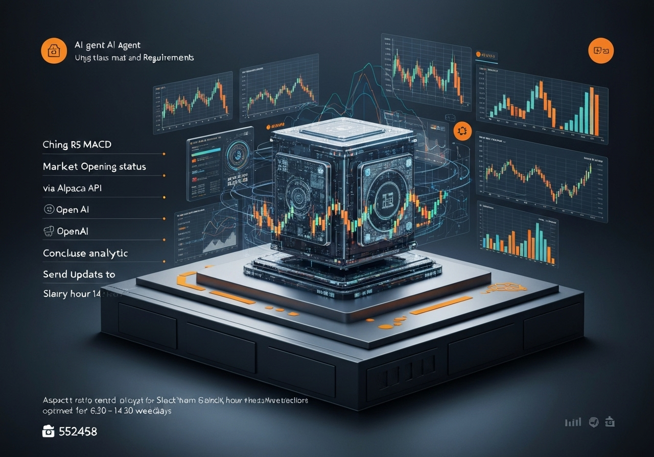 ИИ агент: Ежечасные сводки по фондовому рынку в Slack