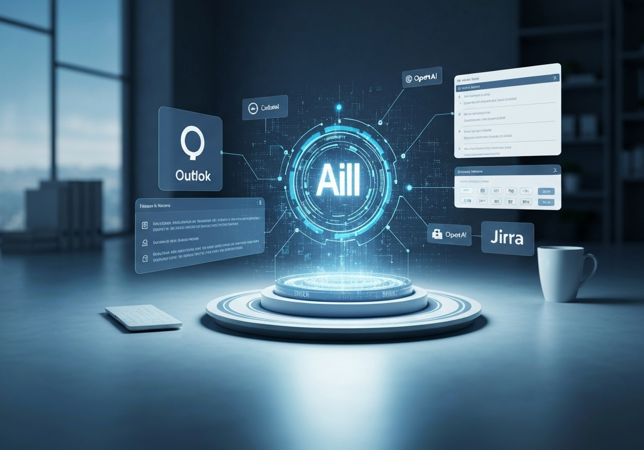 ИИ агент: Интеллектуальная обработка запросов поддержки с Outlook и JIRA