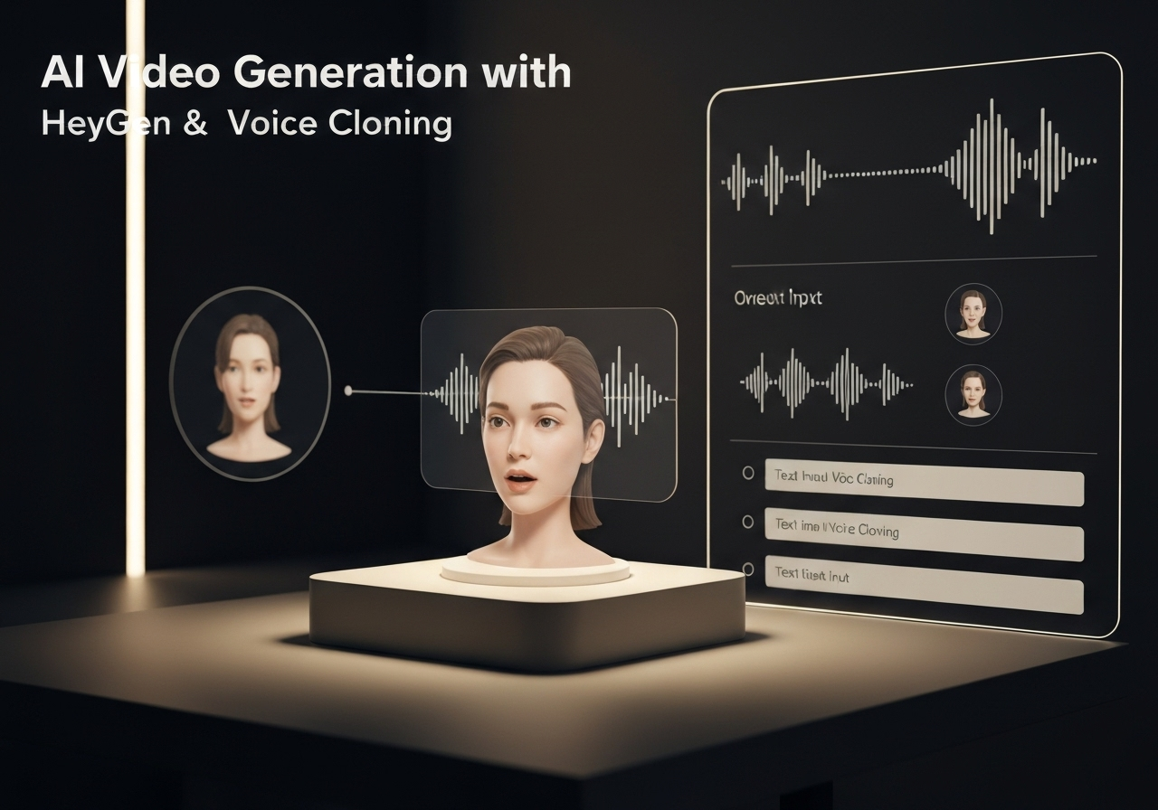ИИ агент: Создание реалистичных видео из текста с голосовым клонированием