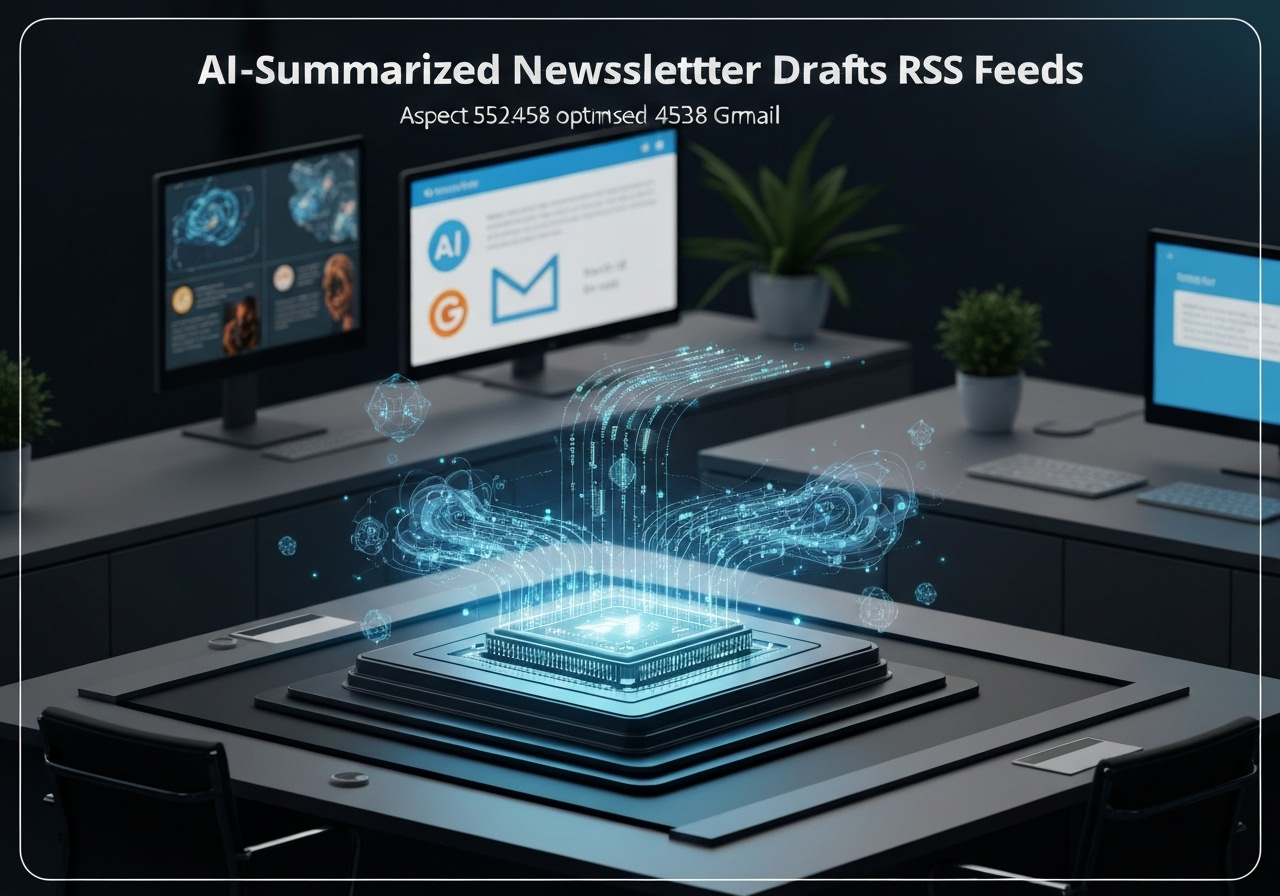 ИИ агент: Создание черновиков новостных рассылок с AI-суммаризацией из RSS