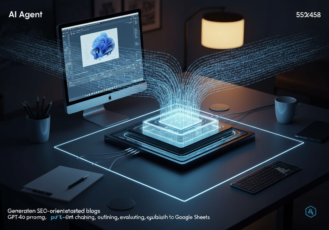 ИИ агент: Генерация, оценка и публикация блогов в Google Sheets