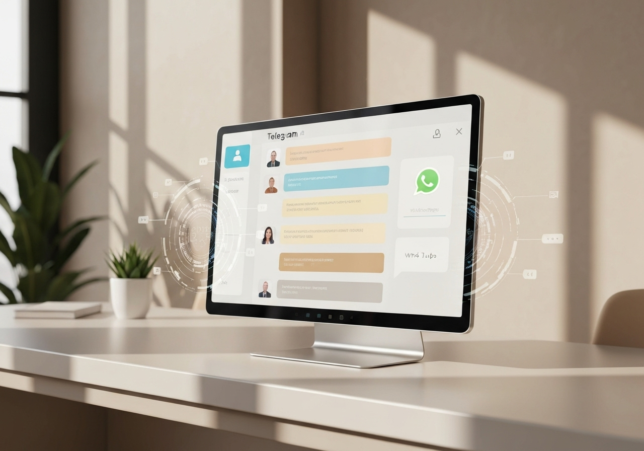 ИИ агент: Интеллектуальная поддержка клиентов в Telegram и WhatsApp