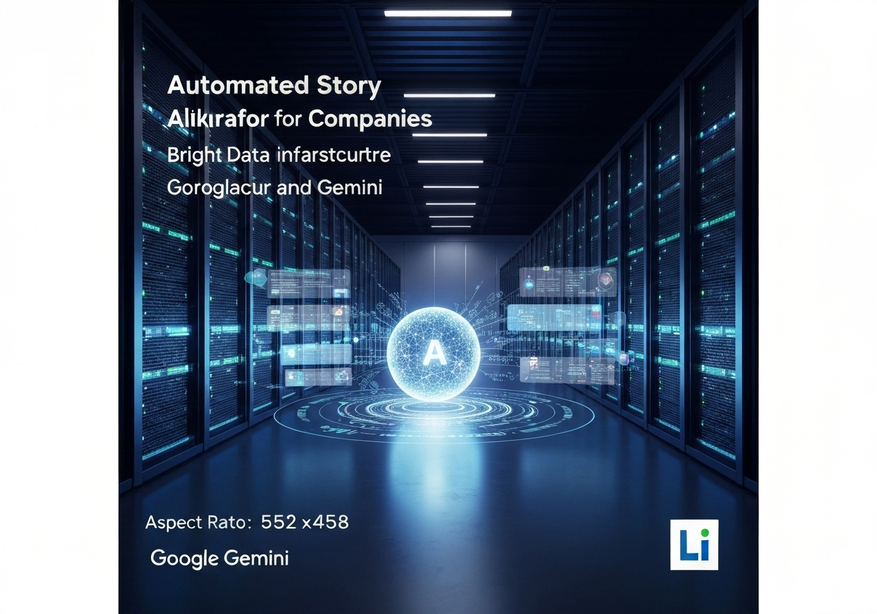 ИИ агент: Генерация профессиональных историй компаний из LinkedIn