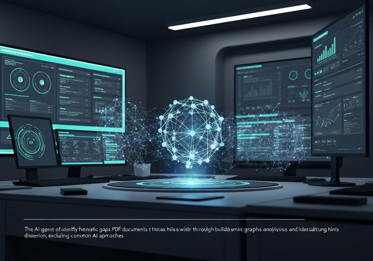 ИИ агент: Поиск скрытых тем и генерация идей из PDF документов