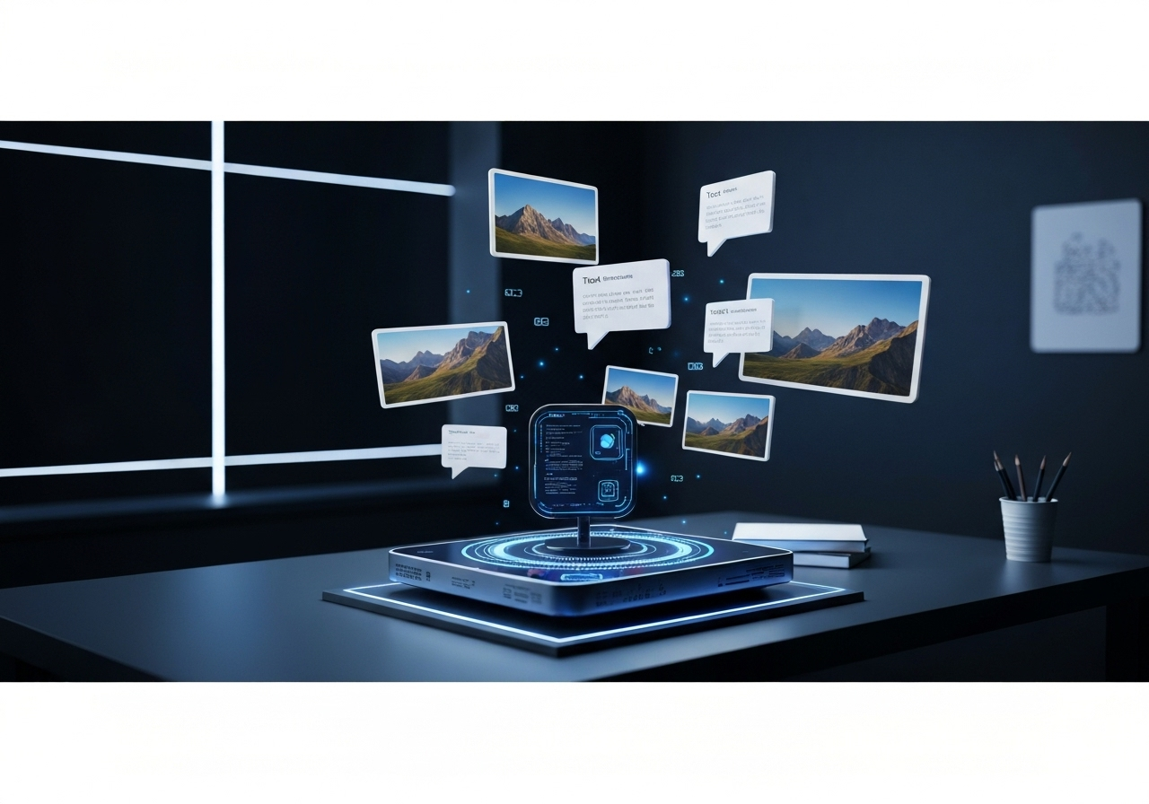 ИИ агент: Генерация уникальных изображений по текстовым описаниям