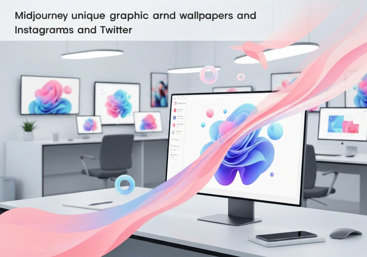 ИИ агент: Создание уникальных графических обоев для соцсетей и маркетинга