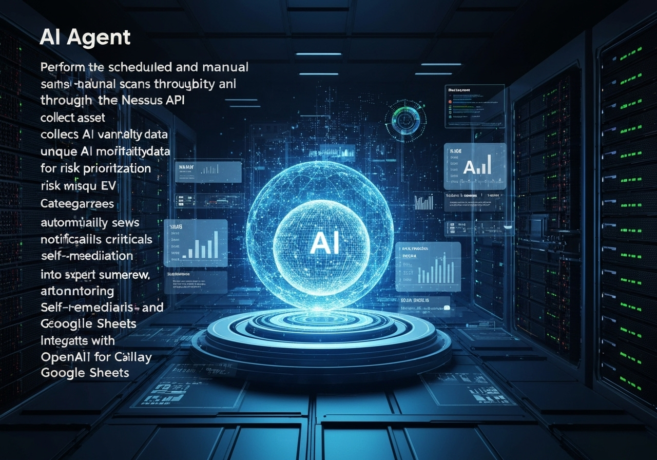 ИИ агент: Анализ уязвимостей с оценкой рисков и отчетами в Google Sheets