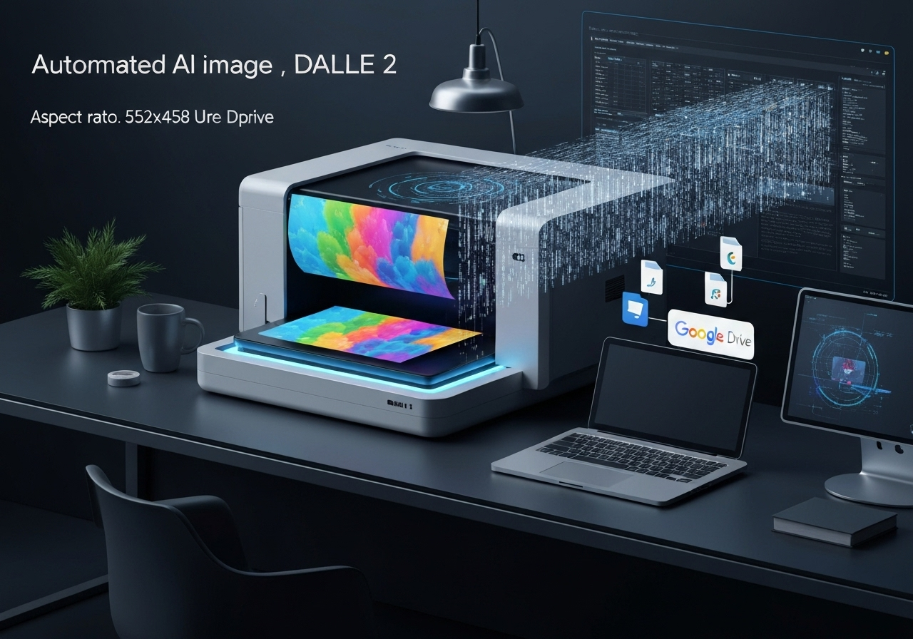 ИИ агент: генерация нескольких изображений по запросу с сохранением в Google Диск