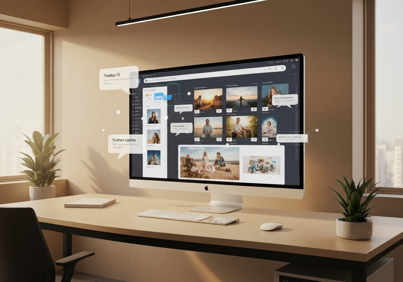 ИИ агент: Генерация вирусных подписей для Twitter/X с изображений из Google Drive