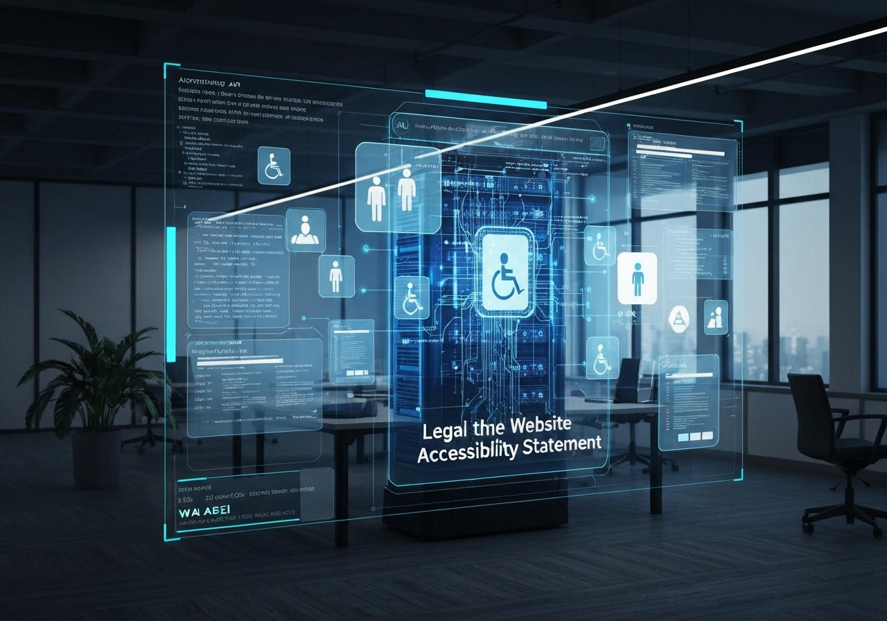 ИИ агент: Создание легального заявления об доступности сайта для ЕС