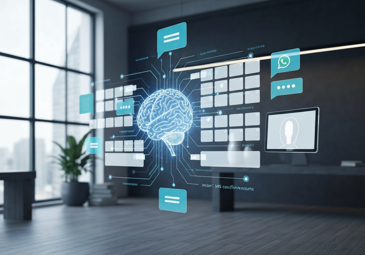 ИИ агент: Автоматическая запись и напоминания через WhatsApp с GPT-4