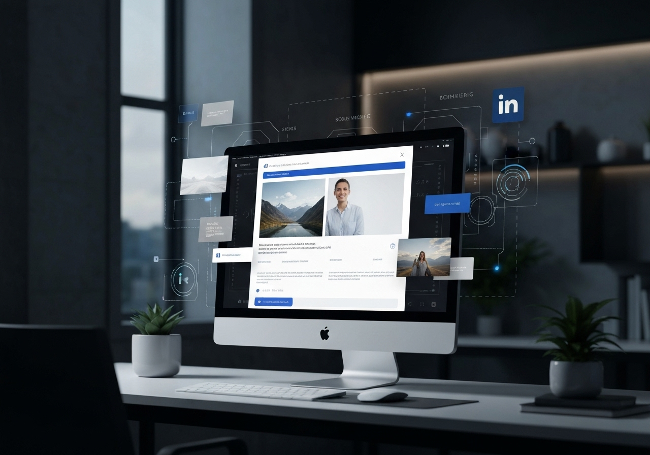 ИИ агент: Генерация и публикация постов в LinkedIn с текстом и изображениями AI