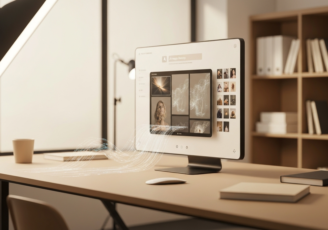 ИИ агент: Генерация и хранение изображений на основе текстового запроса и референса