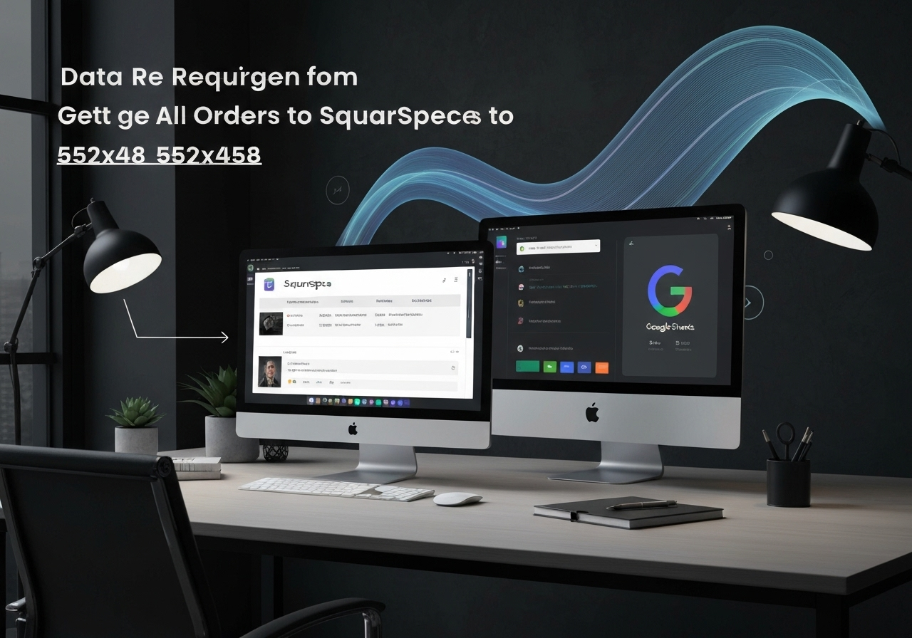 ИИ агент: Выгрузка заказов Squarespace в Google Sheets для анализа