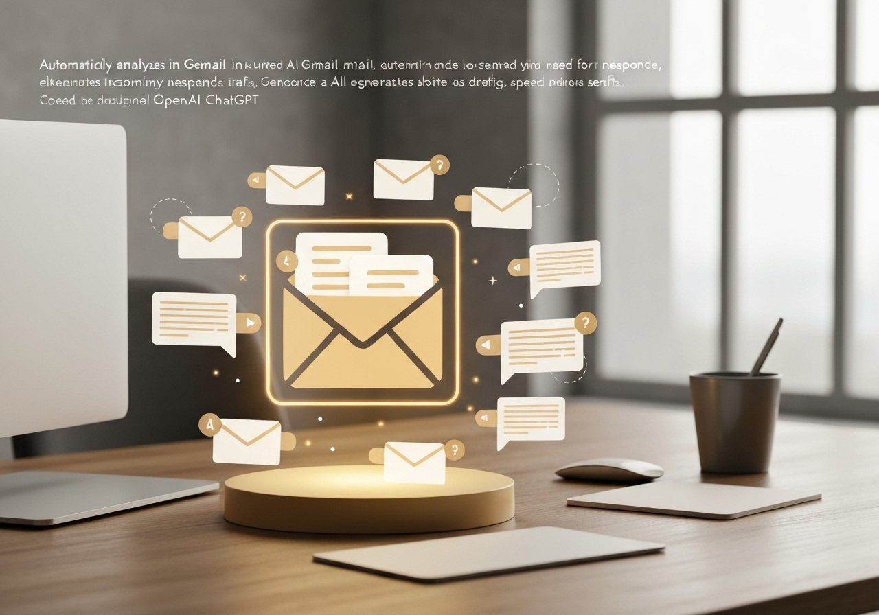 ИИ агент: Автоматическое создание ответов на письма в Gmail с помощью ИИ
