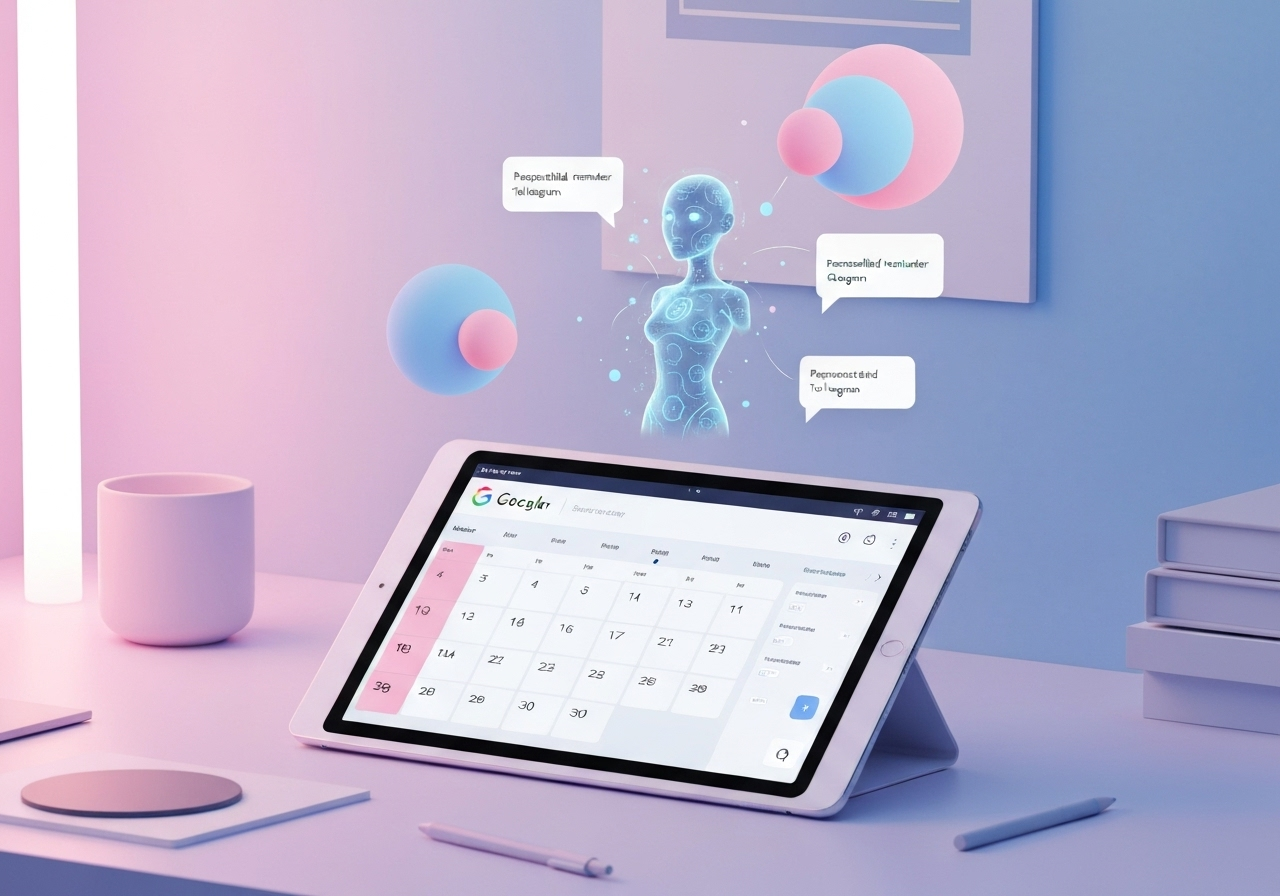 ИИ агент: Персональные напоминания из Google Календаря через Telegram с AI поддержкой