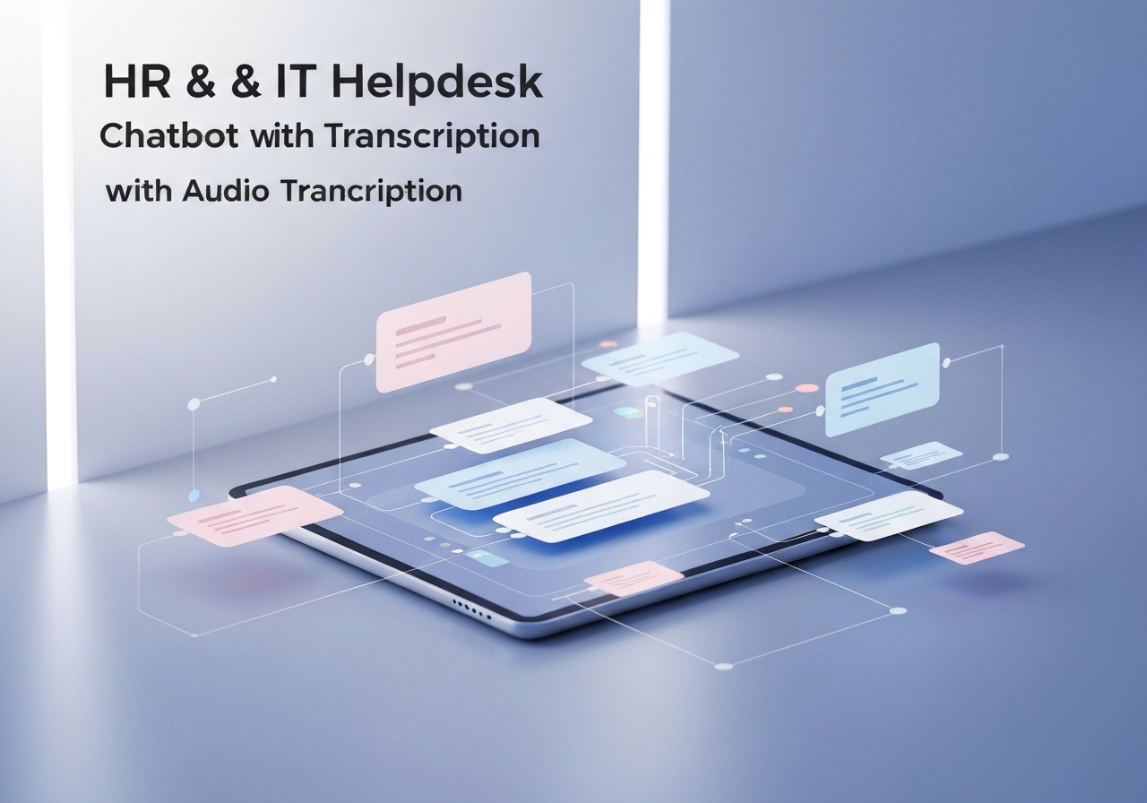 ИИ агент: Ответы на HR и IT вопросы с поддержкой голосовых сообщений