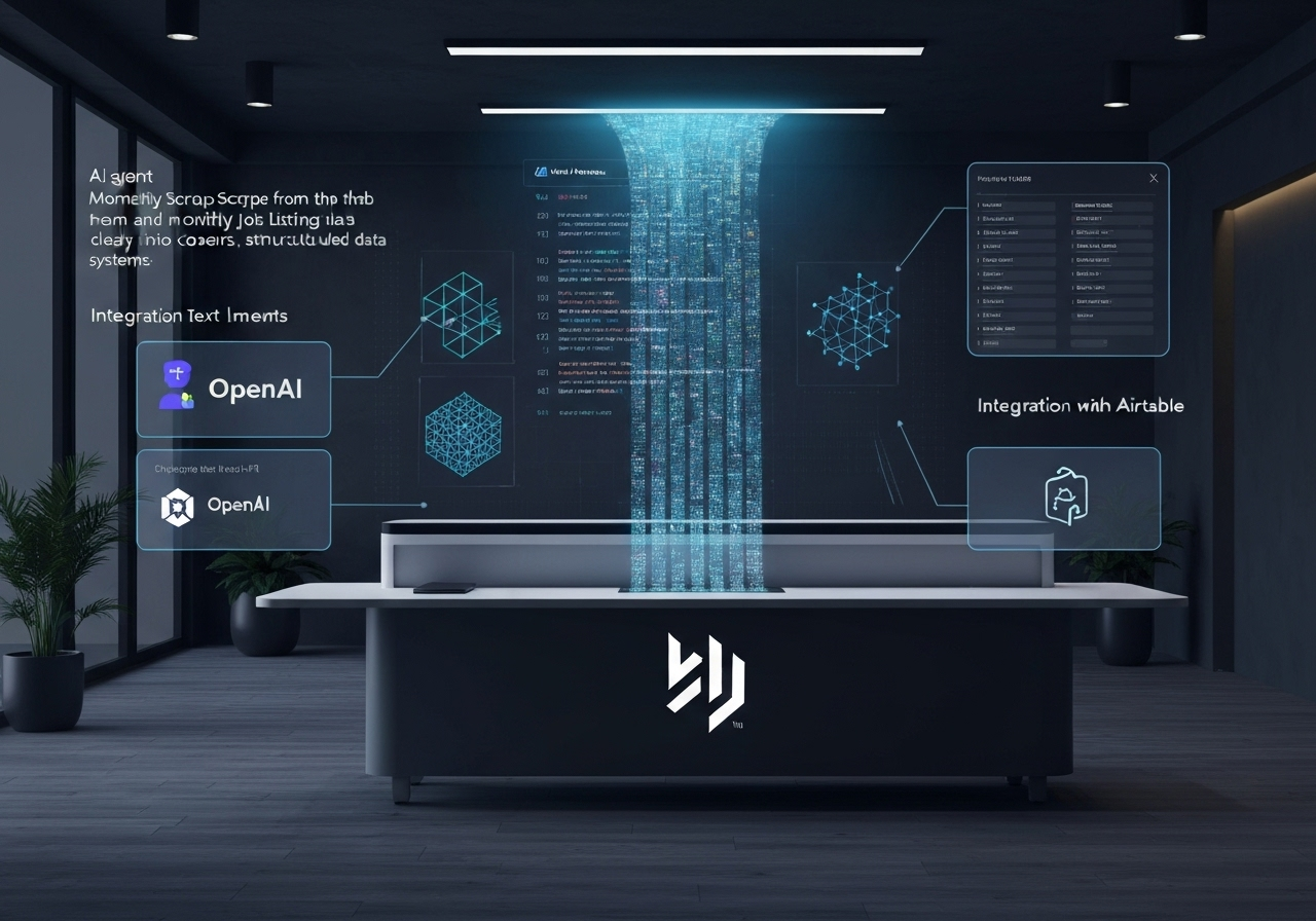 ИИ агент: Сбор и структурирование вакансий с Hacker News для анализа рынка