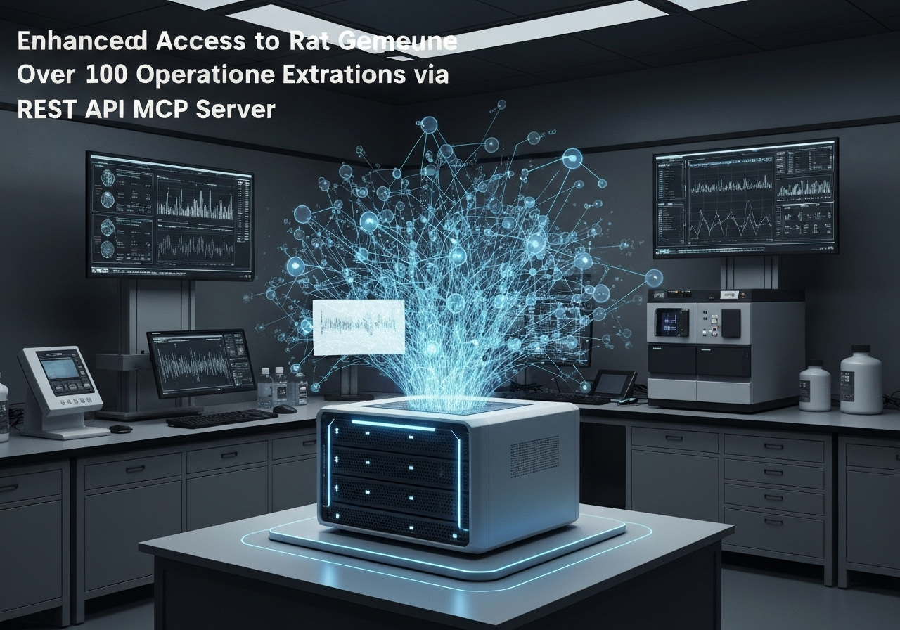 доступ к базе генома крысы с 100+ точками данных через REST API