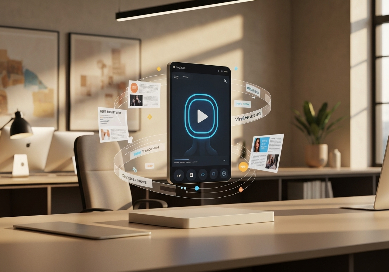 ИИ агент: Создание новостных видео с ИИ и публикация в Instagram и TikTok