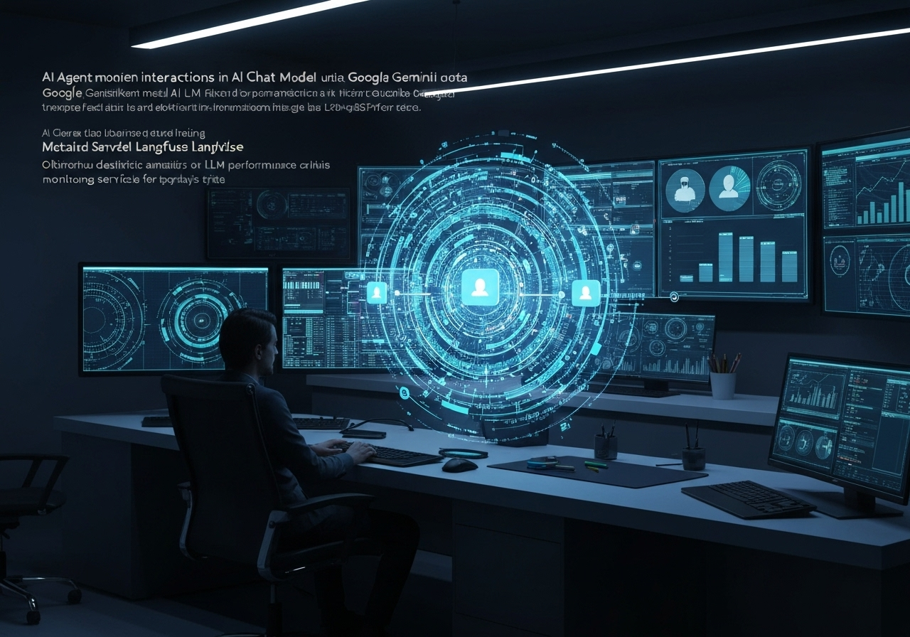 ИИ агент: Мониторинг AI-чатов с Google Gemini и Langfuse