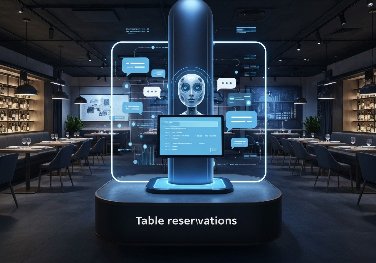 ИИ агент: Управление бронированиями столиков с обработкой запросов клиентов