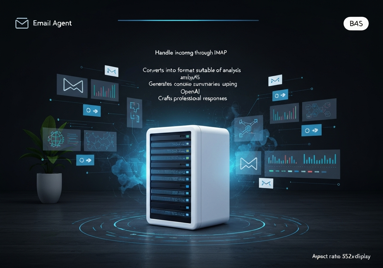 ИИ агент: Обработка и ответ на входящие письма с контролем человека