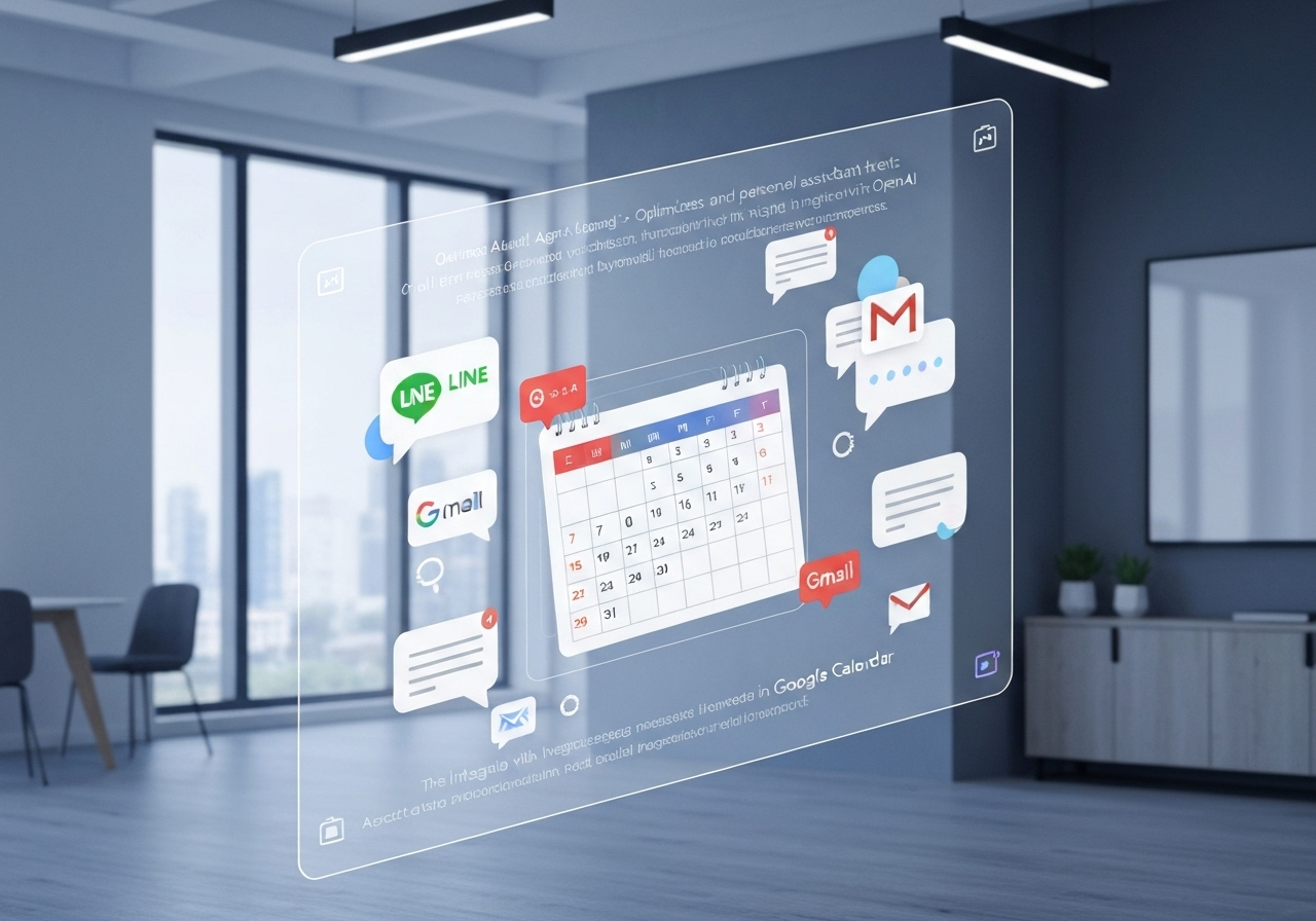 ИИ агент: Управление сообщениями и расписанием через LINE, Gmail и Google Calendar