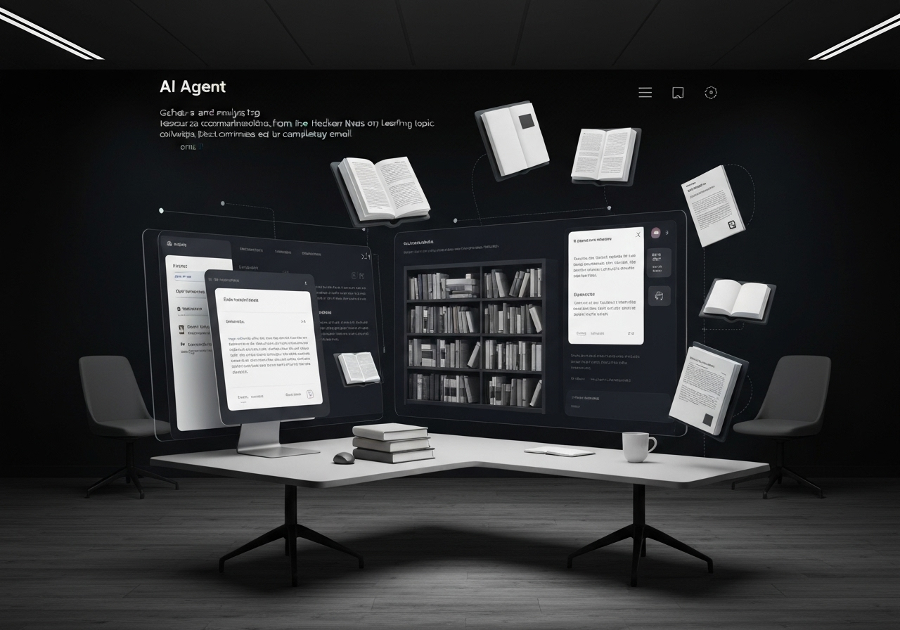 ИИ агент: Подбор лучших обучающих ресурсов с Hacker News на любую тему