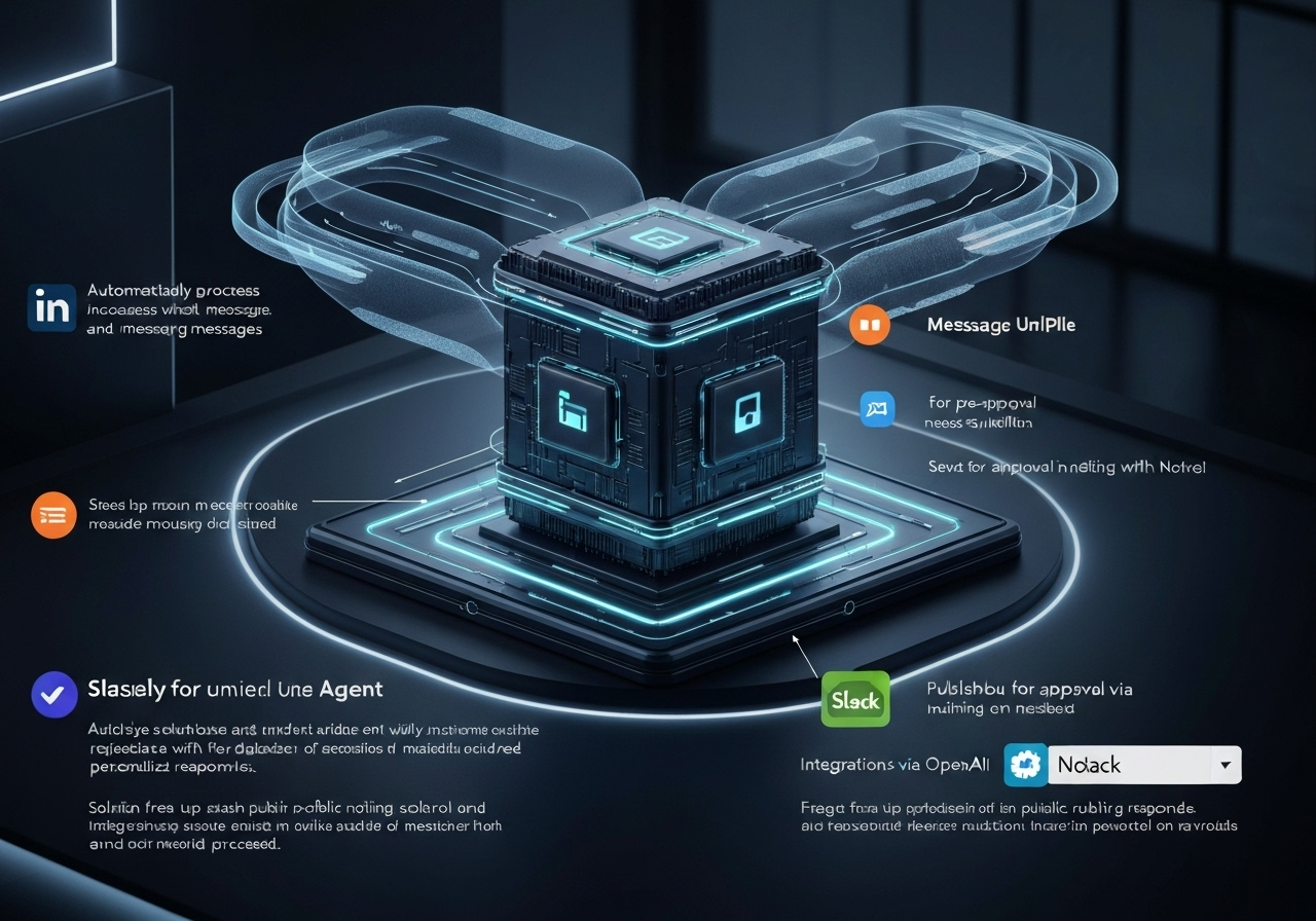 ИИ агент: Интеллектуальная маршрутизация и ответ на сообщения LinkedIn