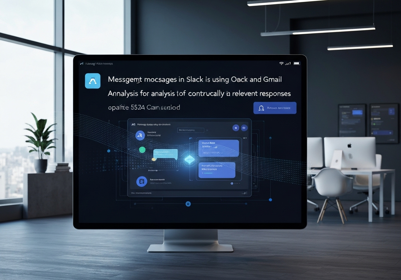ИИ агент: Интеллектуальная обработка сообщений и почты с анализом контекста