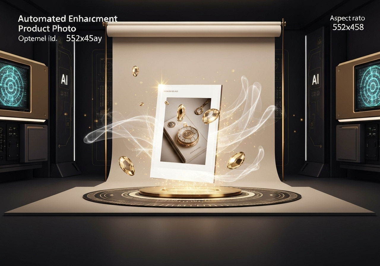 ИИ агент: Создание профессиональных фонов для фото товаров из Google Диска