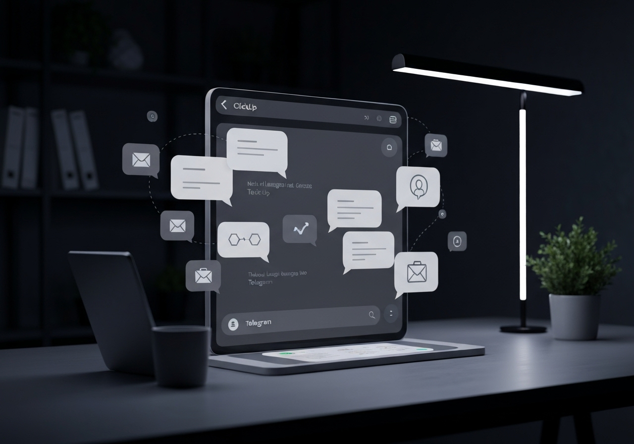 ИИ агент: Управление задачами ClickUp через Telegram на естественном языке