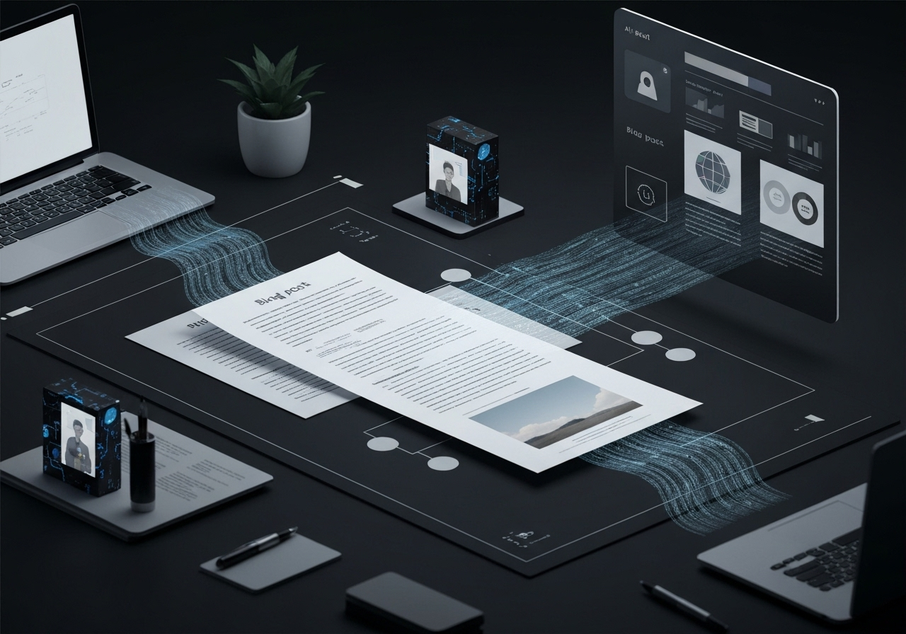 ИИ агент: Преобразование PDF в лаконичные блог-публикации