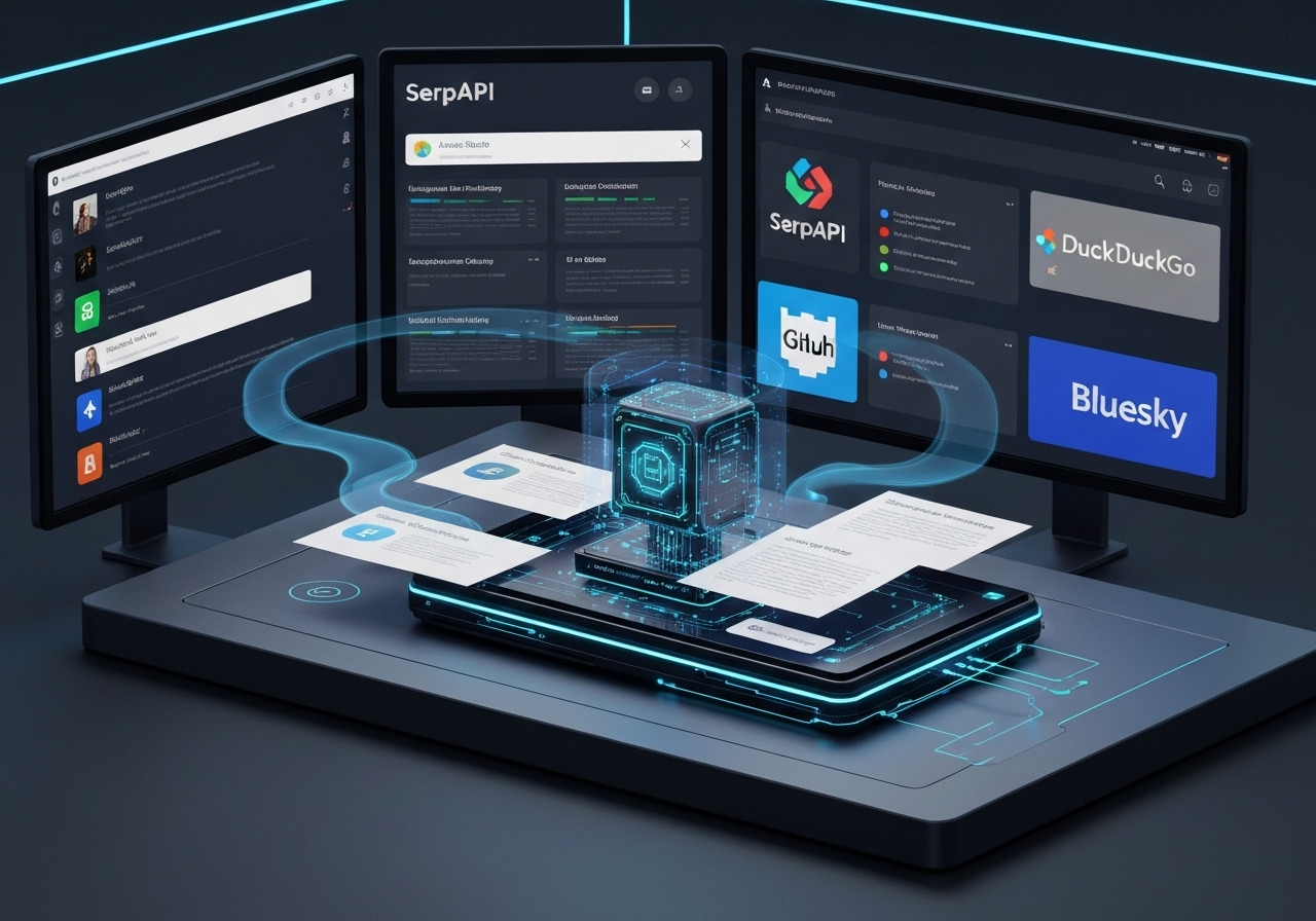 ИИ агент: Поиск и анализ актуальных источников информации с нескольких платформ