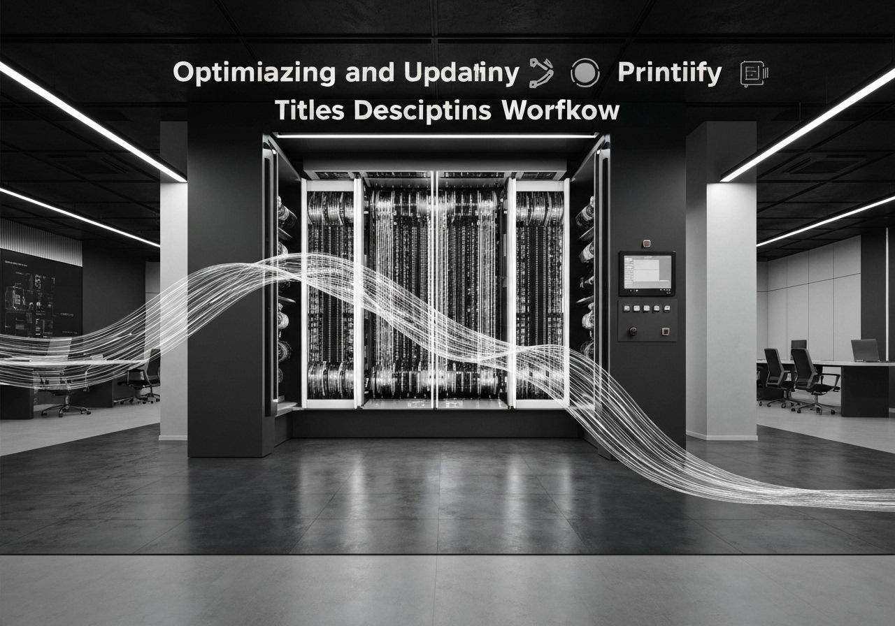 ИИ агент: Оптимизация и обновление карточек товаров Printify