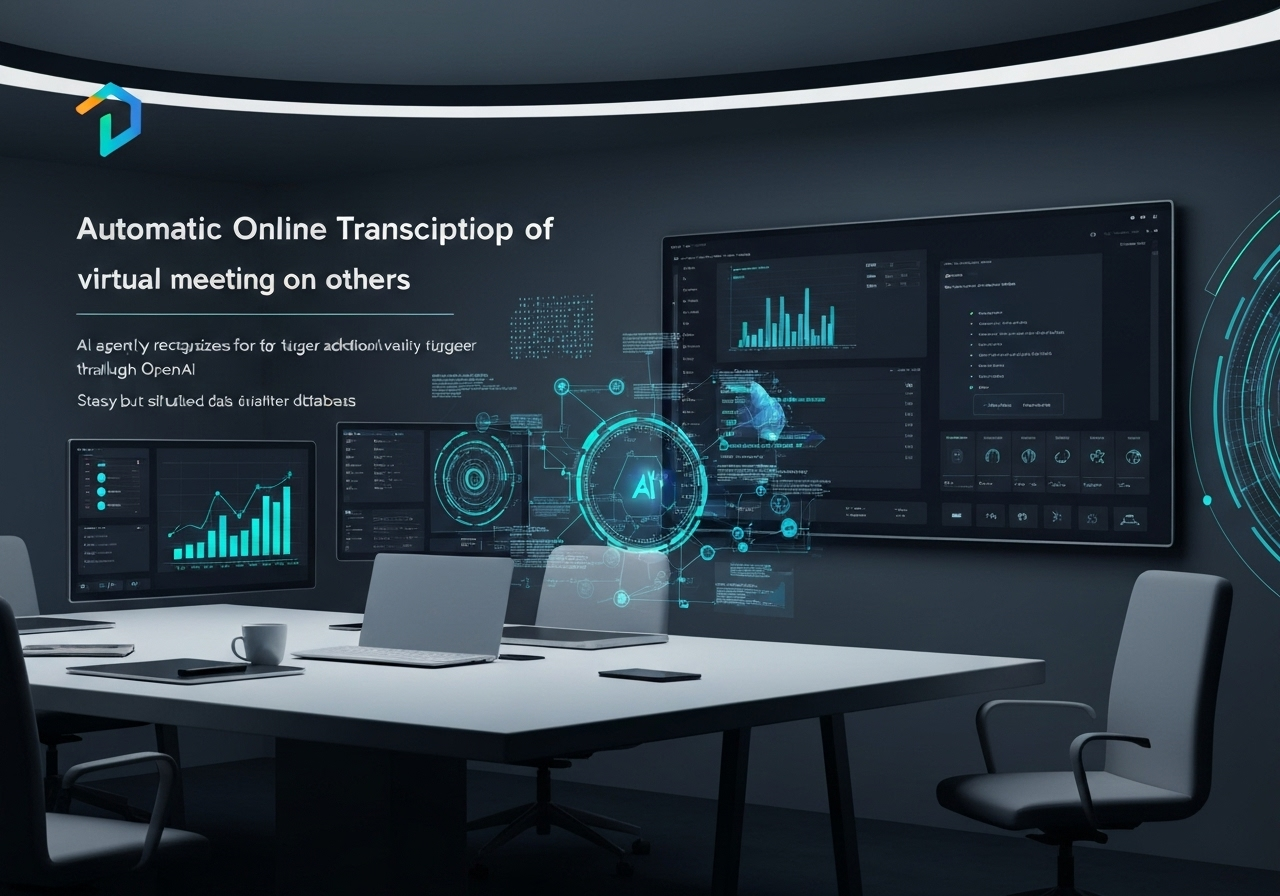 ИИ агент: Онлайн транскрипция и аналитика встреч в реальном времени