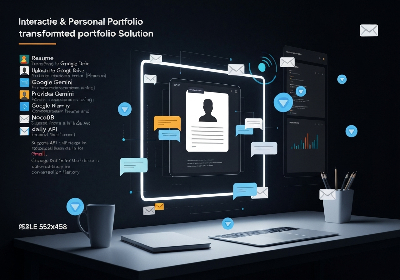 ИИ агент: Интерактивный портфолио-чат с хранением бесед и ежедневными отчетами