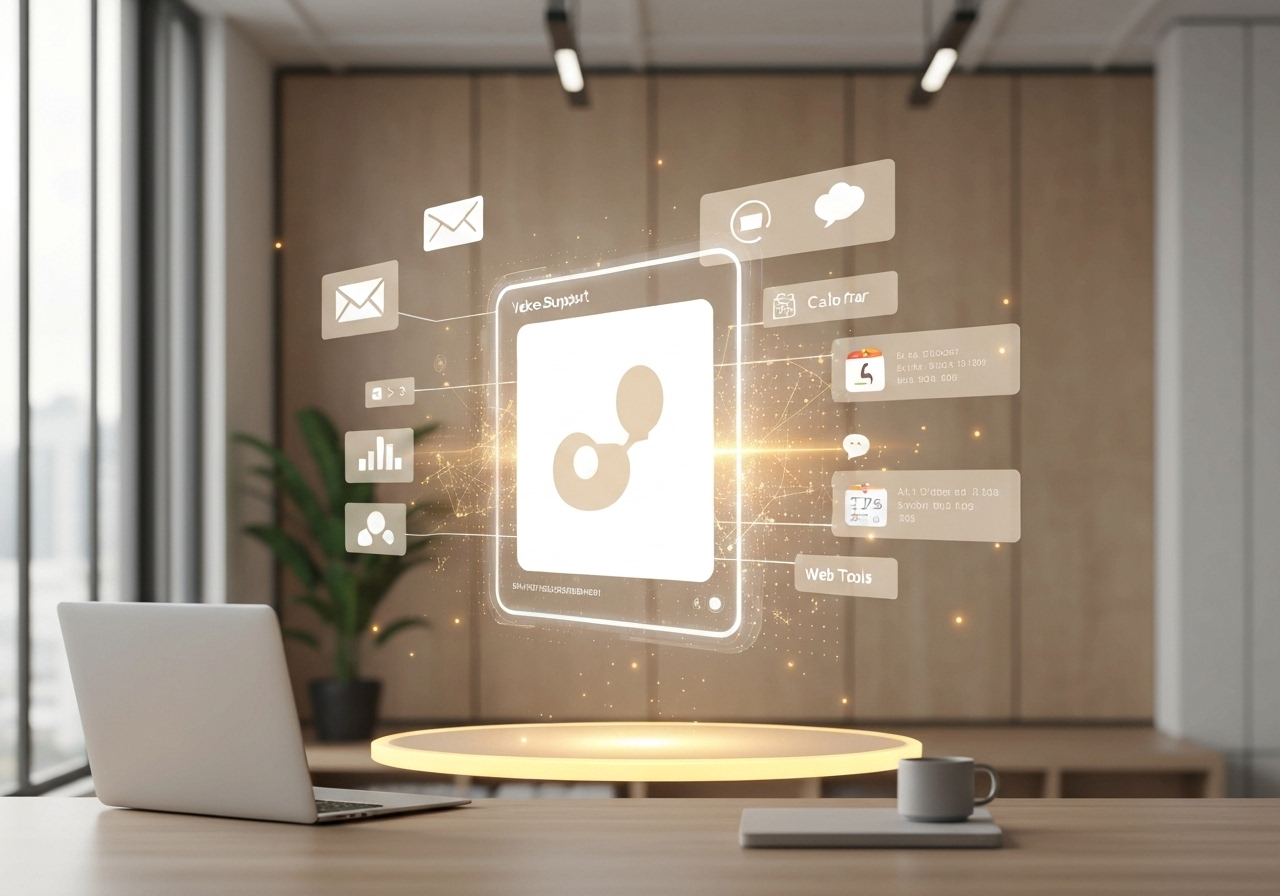 ИИ агент: Персональный помощник с голосовым вводом и управлением почтой и календарём