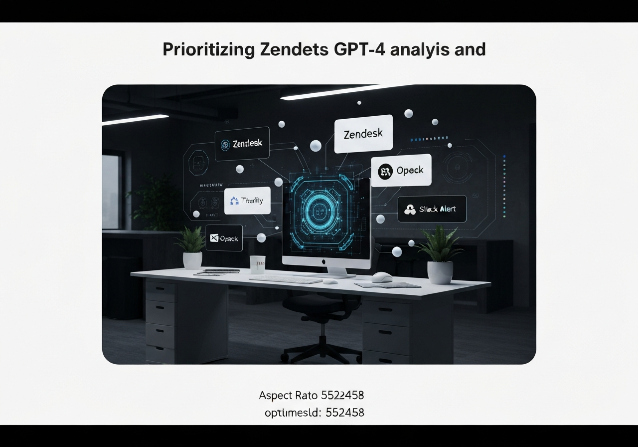 ИИ агент: Приоритизация тикетов Zendesk и уведомления в Slack
