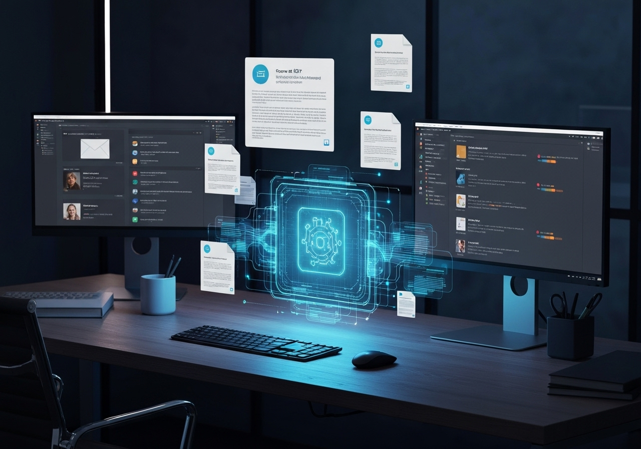 ИИ агент: Мгновенная обработка и суммаризация PDF-вложений